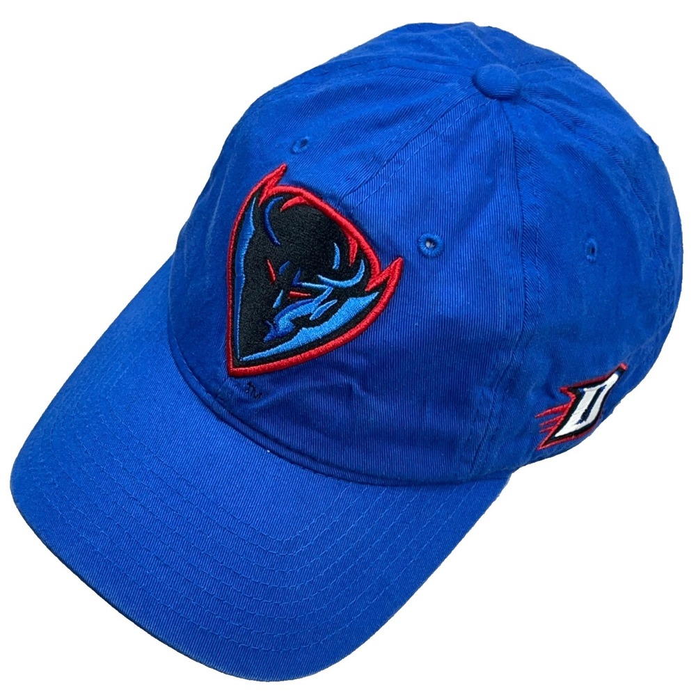 DePaul Blue Demons Hat Cap Strap Back Blue Adjustable Dad NCAA Collage Adult